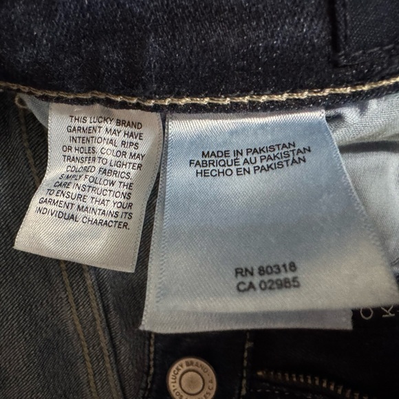 Lucky Brand Dark Blue/Wash Denim Jeans - Picture 6 of 7